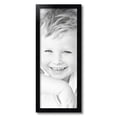 thumbnail image 2 of ArtToFrames 10" x 26" Satin Black Picture Frame, 10x26 inch Black Wood Poster Frame (WOM-1451), 2 of 8