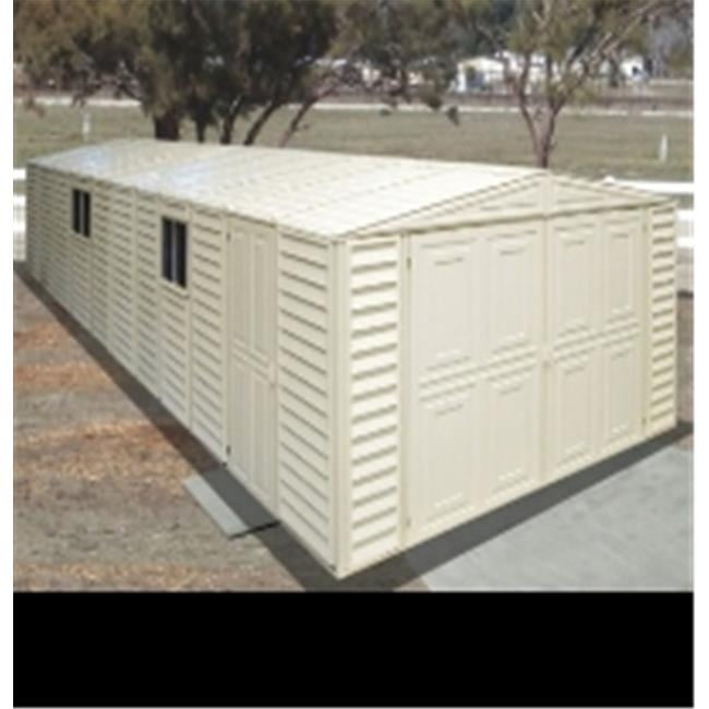 10 ft. x 31 ft. Vinyl Garage with Foundation Kit