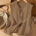 thumbnail image 2 of Gaexia Vest for Women Lightweight,Lightweight Summer Vest Sleeveless Outerwear Casual Daily Wear Spring and Layering Piece for Dresses Or Pants, 2 of 3