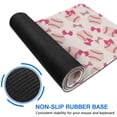 thumbnail image 6 of Long Mouse Pads for Desk,Pink Bows and Baseballs Pattern Desk Mats on Top Of Desks, Desk Mouse Pad Extra Large with 3mm Non-Slip Base and Stitched Edge for Gaming,Office,Work,Home 31.5"x11.8", 6 of 6