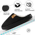 thumbnail image 6 of Ecetana Fuzzy Slippers for Women Comfy Lightweight Indoor House Shoes Soft Memory Foam Slippers, 6 of 8