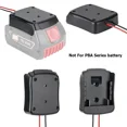 thumbnail image 6 of 1PC DIY Adapter Converter Base Shell For Makita/Bosch/Milwaukee/Dewalt/Black&Decker/Ryobi 18V Lithium Battery Cable Connector, 6 of 10