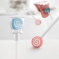 thumbnail image 2 of Lollipop Shape Baby Tongue Cleaner Scraper Oral Cleaning Fresh Breath Care Tool, 2 of 7