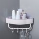 thumbnail image 1 of XWSHYW Almacenamiento y Organización Del Baño. Estante de Almacenamiento de Esquina Sin Perforaciones, Trípode para Baño, Cocina, Inodoro, Baño, Estante de Almacenamiento Montado En La Pared, 1 of 6
