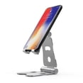 thumbnail image 2 of Soporte universal para celulares 76A en color negro, compatible con iPhone, Samsung, Sony y Huawei, ideal para uso en casa o en la mesita de noche., 2 of 6