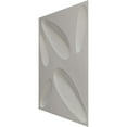 thumbnail image 4 of Ekena Millwork 19 5/8"W x 19 5/8"H Petal EnduraWall Decorative 3D Wall Panel, Universal Aged Metallic Weathered Steel (Covers 2.67 Sq. Ft.), 4 of 6