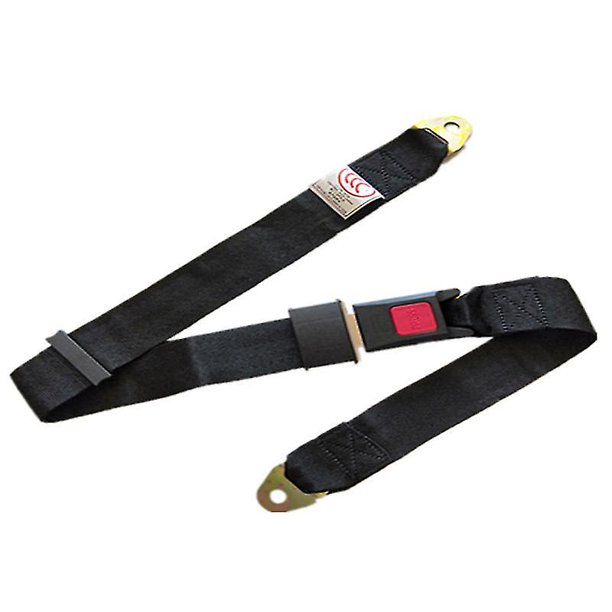 2 Pack Car Auto Bus Seat Safety Belt Lap 2 Point Adjustable Retractable