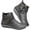 Grey, variant on Women's Vintage Ankle Boots, Ankle Boots for Women Fashion Lace Up Booties Casual Side Zipper Booties Cozy Walking Flat Shoes for Spring Fall Winter Outdoor Walking Boots