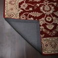 thumbnail image 4 of Rugsotic Carpets Hand Tufted Wool Eco-Friendly Area Rugs - 5'x8', Rectangle, Red Gold, Modern Contemporary Design, High Pile Handmade Anti Skid Rugs for Living Room, Bed Room (K00531), 4 of 9