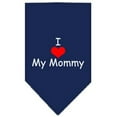 thumbnail image 4 of Pet and Dog Bandana Screen Printed, "I Love My Mommy", 4 of 10