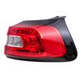 thumbnail image 3 of Brock Replacement Passenger Quarter Panel Mounted Tail Light Compatible with 2014-2017 Cherokee 68102906AF, 3 of 5