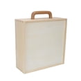 thumbnail image 1 of Caja de Madera con Asa Soledad Caja de Almacenamiento con Asa, 1 of 10