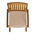 thumbnail image 5 of Desert Fields Dewitt Outdoor Acacia Rocking Chair with Cushion, Teak & White, 5 of 12