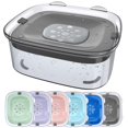 thumbnail image 1 of Bebedero para perros AONKEY, 3 litros, antiderrame, 3 litros, gran capacidad, gris, 1 of 6