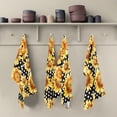 thumbnail image 5 of GZHJMY Sunflowershand Pain 4PCS Kitchen Towels Dish Clothes Absorbent Dishcloths Reusable Rapid Drying for Kitchen Bathroom Hotel Household Hand Towels 29"X18" inch, 5 of 7