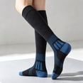 thumbnail image 2 of Domzle Compression Socks - Compression Socks Women & Men Circulation - for Running,Athletic Black, 2 of 5