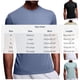 thumbnail image 3 of Ceisia Men's Loose Fit Short Sleeve Crew Neck Tee Gradient Stripe Print Ice-Silk Mesh Casual Sports Top Black XL Gifts, 3 of 6