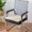 Beige, variant on YIMWNYI Chair Linen Cushion Non Slip Indoor Seat Mat, Office Seat Cushion, Comfortable Foam Filling, Easy to Clean, Decorative Chair Pad for Home and Office