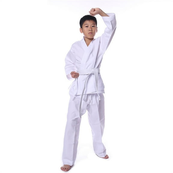 Yokua Kids Karate Suit Light Weight Karate Gi Set Karate Uniform Taekwondo Uniform