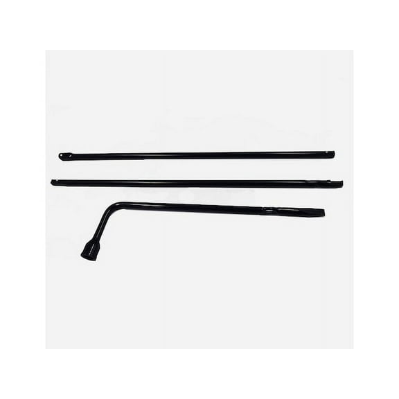 Spare Tire Jack Handle / Wheel Lug Wrench - Compatible with 2002 - 2009 Chevy Trailblazer 2003 2004 2005 2006 2007 2008