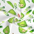thumbnail image 7 of Zufioo Kawaii Avocado Print Women's Beach Short Wrap Skirt, Short Quick-drying Wrap Skirt, Swimsuit Cover-up Sun Protection Cape, Suitable for Beach, Pool-One Size, 7 of 7