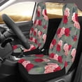 thumbnail image 2 of Sikiie Rose Flowers Car Seat Protector 2 Pack Car Seat Cushion Mat, Car Seat Covers for SUV, Truck, Van, 2 of 7