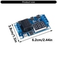 thumbnail image 5 of CIYISON Adjustable Cycle Timers Relays Module Programmable Delay Control Module DC6-30V, 5 of 9