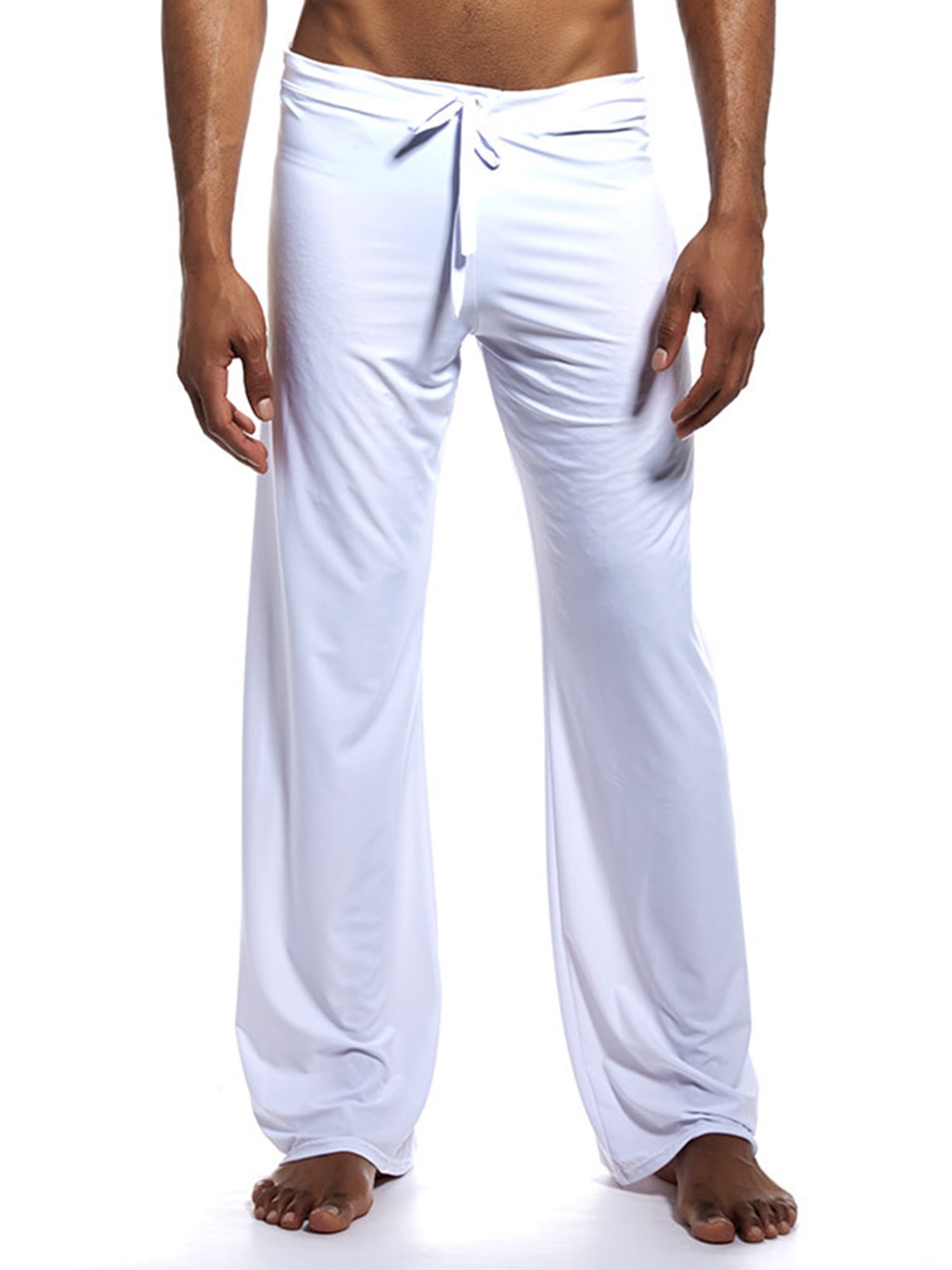 Mandarin Jersey Pants white casual look Fashion Trousers Jersey Pants 