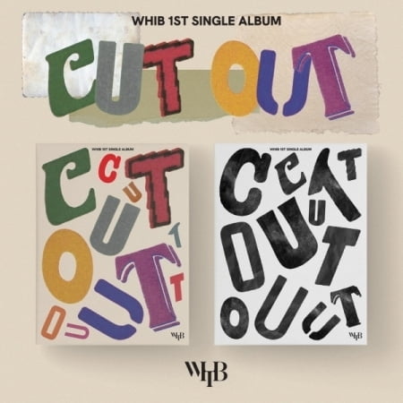 Whib - Cut Out - incl. Photobook, Postcard, Sticker, Color Chip, Rolling Paper, Photocards WHIB Photocards - Music & Performance - CD