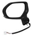 thumbnail image 1 of Side Door Mirror, ABS Shell Glossy Balck Power Heated Mirror Weatherproof Blind Spot Monitoring with Turn Signal for Auto Left,Right, 1 of 7