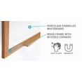thumbnail image 3 of Pemberly Row 48.5" x 72.5" Wood Frame Ceramic Magnetic Whiteboard, 3 of 6