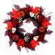 thumbnail image 1 of Guirnaldas de Halloween con calaveras y hojas de arce, adornos para fiestas navideñas, Acción de Gracias, decoraciones colgantes para ventanas y puertas de jardín., 1 of 8