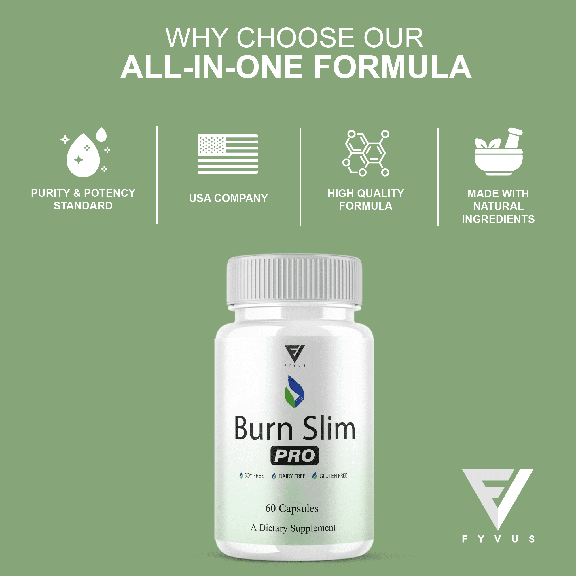 (3 Pack) Burn Slim Weight Management, BurnSlim Pro Overall Health Support Pills (180 Capsules)
