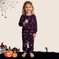 thumbnail image 2 of Miaoju Halloween Pajamas Print Long Sleeve Top Pants Pajama Set Comfy Sports Top 2 Piece Sets Pajamas, 2 of 5