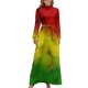 thumbnail image 1 of Vestido largo de acuarela rasta vestidos de moda para mujer vestidos sexys vestidos de mujer, 1 of 4