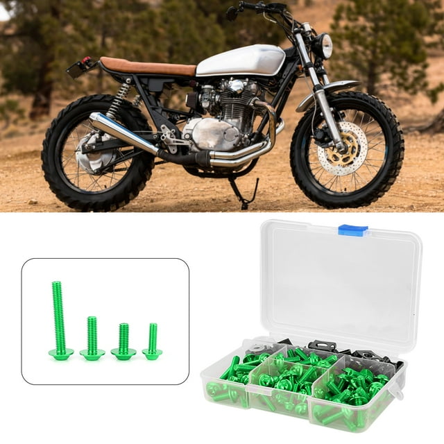 177pcs Motorcycle Screws Fairing Kit Universal M5 M6 Fit For Sportbikes