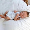 thumbnail image 2 of 46cm Reborn Dolls Full Body Silicone Vinyl Doll Lifelike Soft Real Touch Baby Boy, 2 of 3
