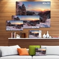 thumbnail image 3 of Slovakia Panorama at Winter - Landscape Canvas Art Print, 3 of 4