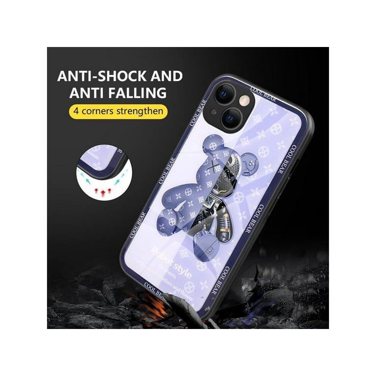 SOATUTO For iPhone 12 Pro Max Phone Case Cool Bear Shockproof