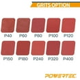 thumbnail image 3 of POWERTEC 110070 4 x 24 Inch Sanding Belts | 400 Grit Aluminum Oxide Sanding Belt | Premium Sandpaper For Portable Belt Sander – 10 Pack, 3 of 5