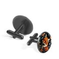 thumbnail image 2 of Fox Elegant Cufflink Set for Formal Attire, Made of Stainless Steel, Ideal for Weddings and Business Meetings, Includes Cufflinks and Shirt Clip, 2 of 6