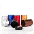 thumbnail image 3 of veasfak Home Kitchen Storage Herb Containers Colorful Deep Round Tea Tins 7 x 4.5cm Red, 3 of 8
