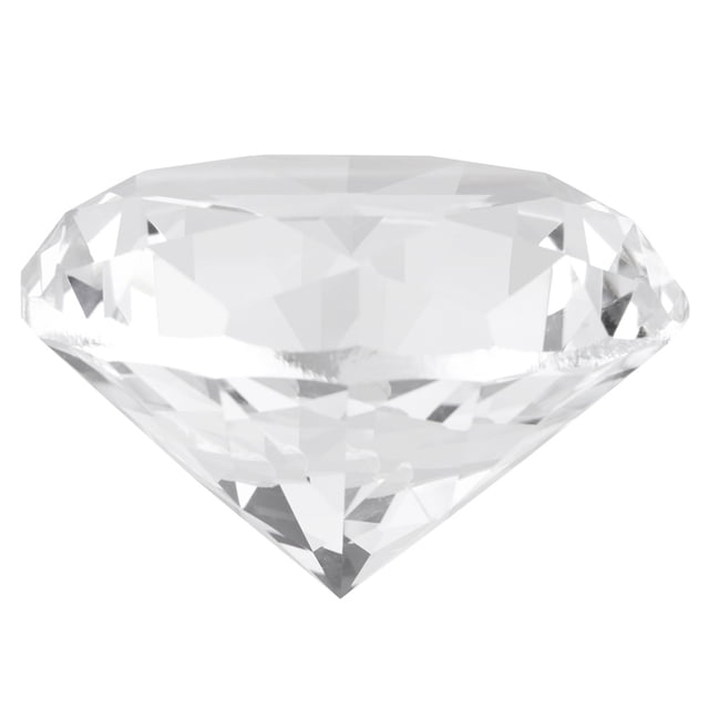 Oubit Glass Diamond Paperweight,Synthetic Diamond Stone Large Synthetic Diamond Stone Large Rhinestone Built to Last
