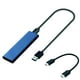thumbnail image 2 of Convertidor de Adaptador M.2 a USB 3.1 shamjiam caja SSD M.2 azul, 2 of 7