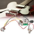 thumbnail image 4 of Electric Guitar Wiring Harness Set 250K 1T1V Potentiometer 3 Position Switch Socket, 4 of 8