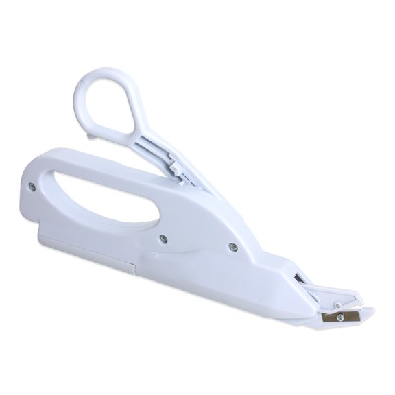 Smart Scissors -Multipurpose Home Electric Portable Fabric Cutting Scissors Machine Batteries- White