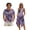 Purple Golden Marble, variant on Whosucclay Pink Leopard Gradient Print Matching Hawaiian Holiday Outfit Set Men Button T-Shirts and Women Sleeveless Sundresses Dress 2026 Spring Long Midi Dress Travel Outfit, S