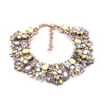 thumbnail image 4 of Qarigey Collar de aleación para mujer, reemplazo portátil, colgante decorativo, elegante, colorido, a la moda, colgante para citas, regalo de Ropa, zapatos y accesorios Miscelánea Amarillo Qarigey AP014648-01, 4 of 6