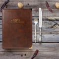 thumbnail image 3 of Miangastore Support de Menu en Cuir, Livre de Menu A4, Dossier de Prix de Repas, Livre de Restaurant, 3 of 8