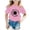 Pink, variant on shqvo Toddler Tshirts Girls Loose Classic Neck Spring Summer Short Sleeve Tops Shirts Clothes for Girl Daily Pullover Lightweight Tshirt Daily Wear Preppy Clothes